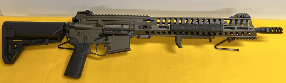 LNIB Patriot Ordnance Factory P-415 Edge 5.56 Rifle + $300 Accessories ODG -img-40