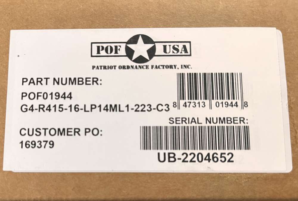 LNIB Patriot Ordnance Factory P-415 Edge 5.56 Rifle + $300 Accessories ODG -img-57