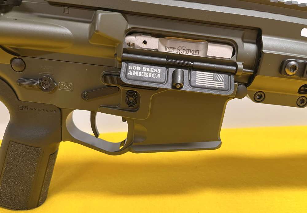 LNIB Patriot Ordnance Factory P-415 Edge 5.56 Rifle + $300 Accessories ODG -img-8