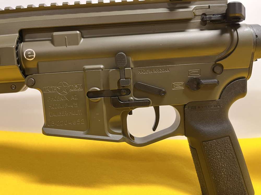 LNIB Patriot Ordnance Factory P-415 Edge 5.56 Rifle + $300 Accessories ODG -img-18