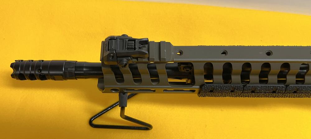 LNIB Patriot Ordnance Factory P-415 Edge 5.56 Rifle + $300 Accessories ODG -img-27