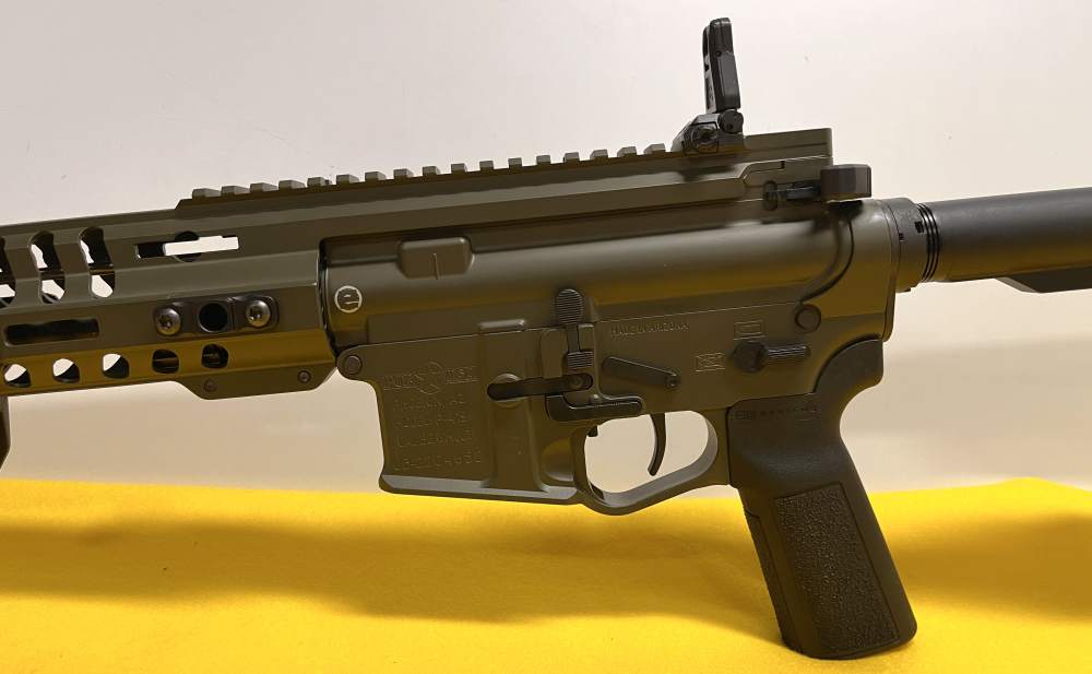 LNIB Patriot Ordnance Factory P-415 Edge 5.56 Rifle + $300 Accessories ODG -img-17
