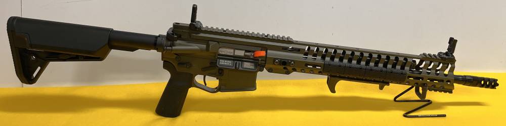 LNIB Patriot Ordnance Factory P-415 Edge 5.56 Rifle + $300 Accessories ODG -img-2