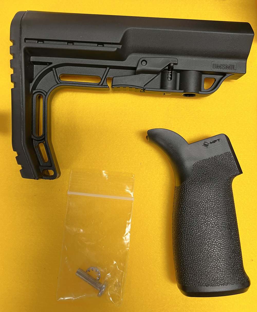 LNIB Patriot Ordnance Factory P-415 Edge 5.56 Rifle + $300 Accessories ODG -img-53