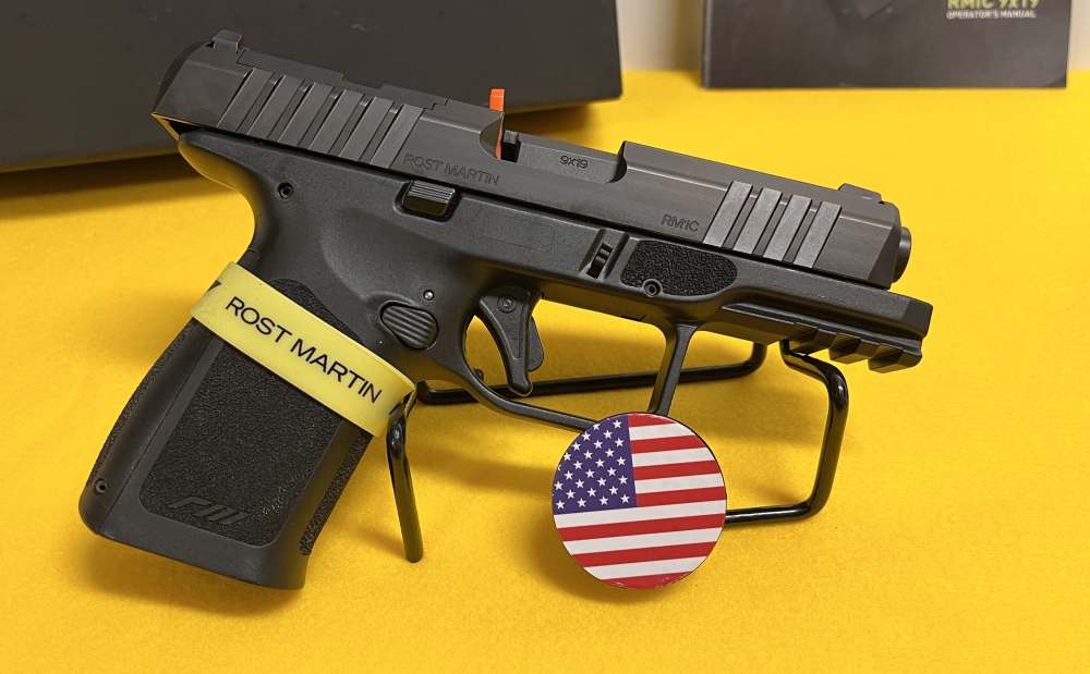 New Rost Martin RM1C Pistol 9mm 15rd Handgun RMR Optic Ready Cut-img-1