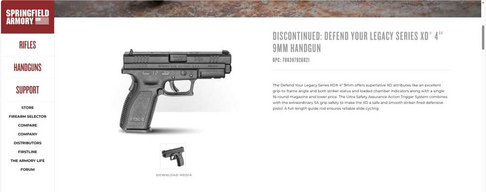 New Springfield Armory XD Defender 9mm Pistol 16rd Handgun XD-9-img-26