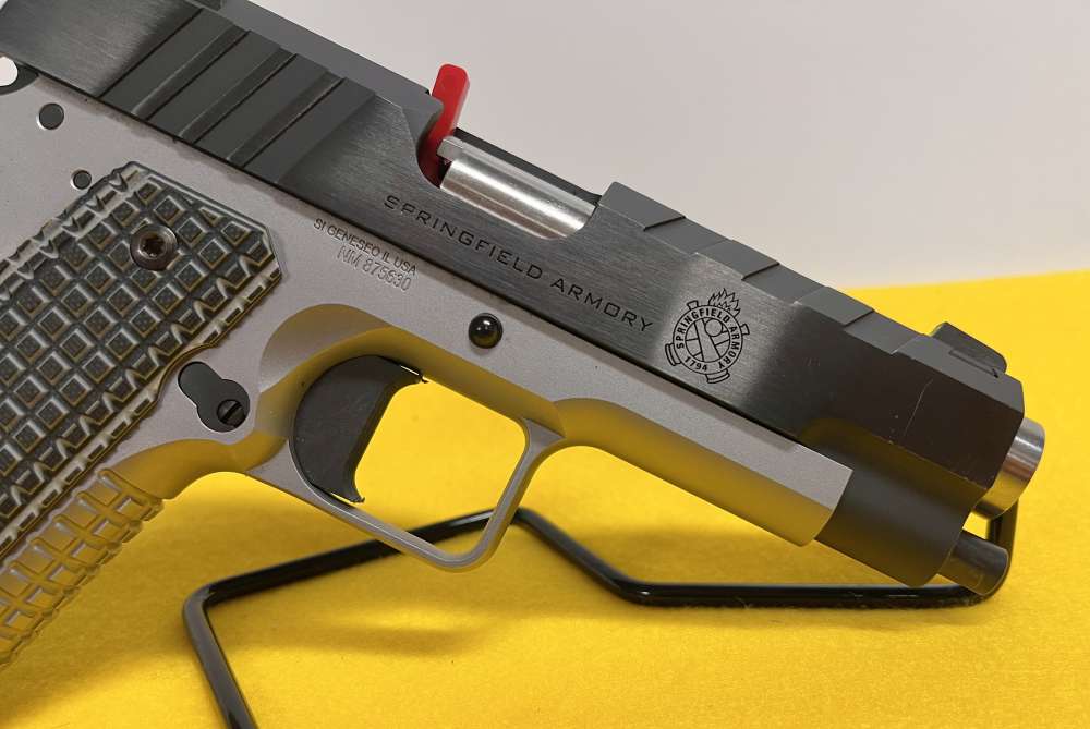 NOS New Springfield Emissary 1911 Pistol 45ACP Handgun SS 4.25"-img-5