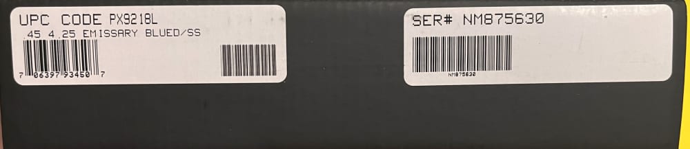 NOS New Springfield Emissary 1911 Pistol 45ACP Handgun SS 4.25"-img-31