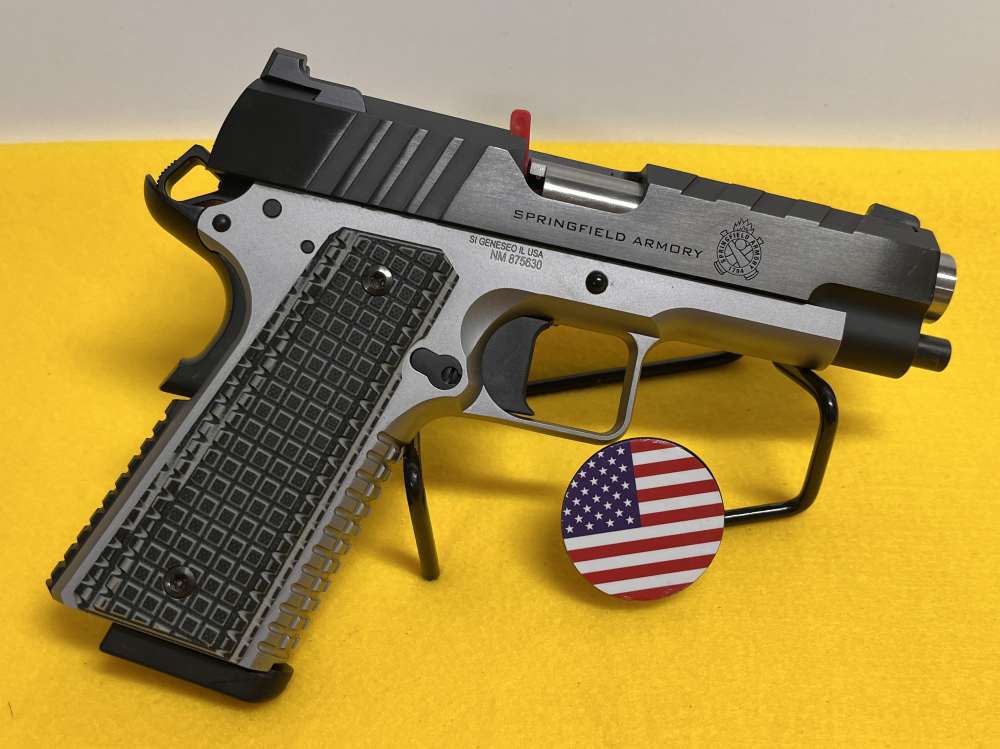 NOS New Springfield Emissary 1911 Pistol 45ACP Handgun SS 4.25"-img-1
