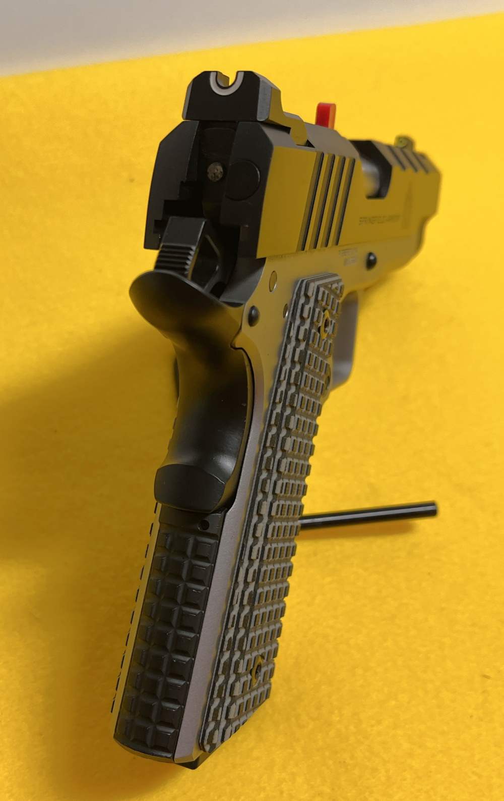 NOS New Springfield Emissary 1911 Pistol 45ACP Handgun SS 4.25"-img-2