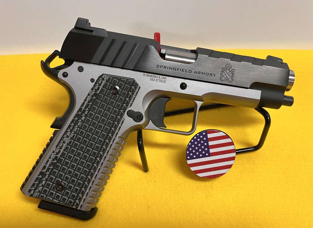 NOS New Springfield Emissary 1911 Pistol 45ACP Handgun SS 4.25"-img-22