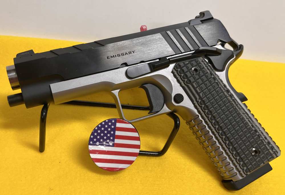 NOS New Springfield Emissary 1911 Pistol 45ACP Handgun SS 4.25"-img-23
