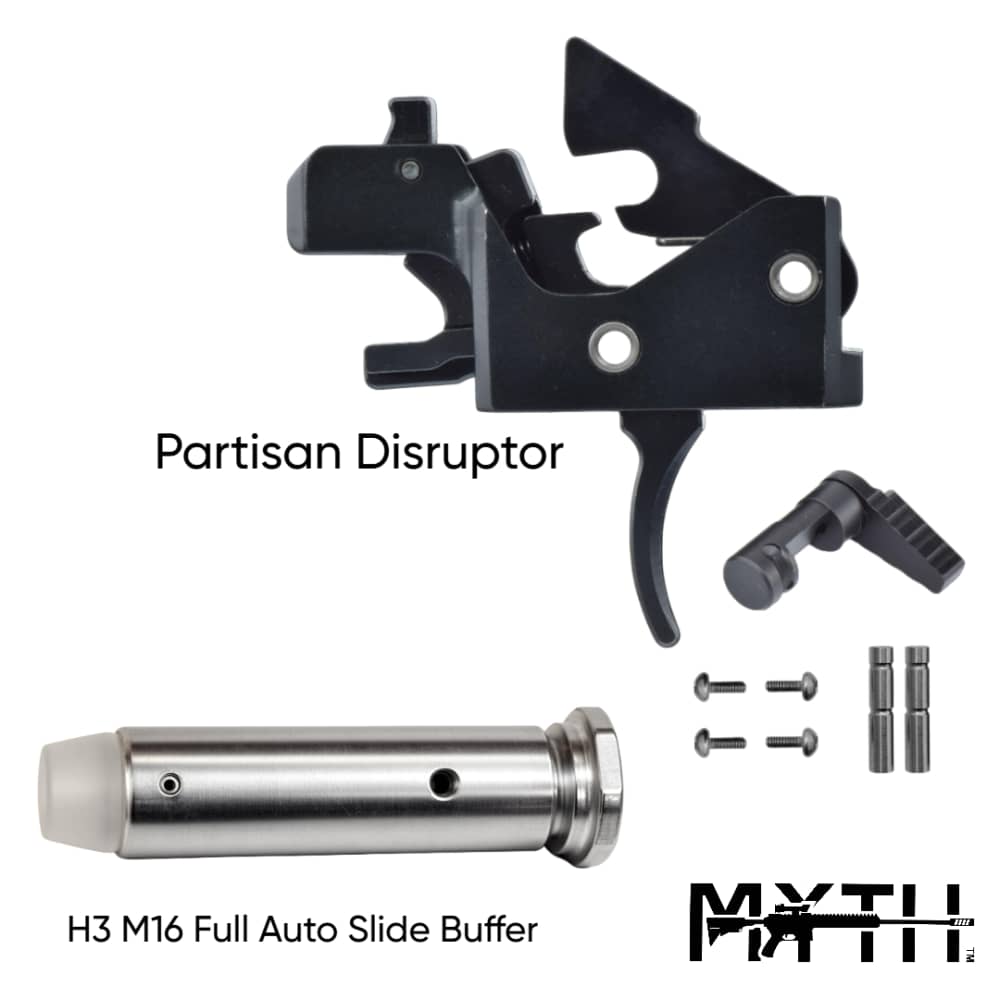 PARTISAN Disruptor 3 Position Forced Reset Trigger H3 Buffer-img-0