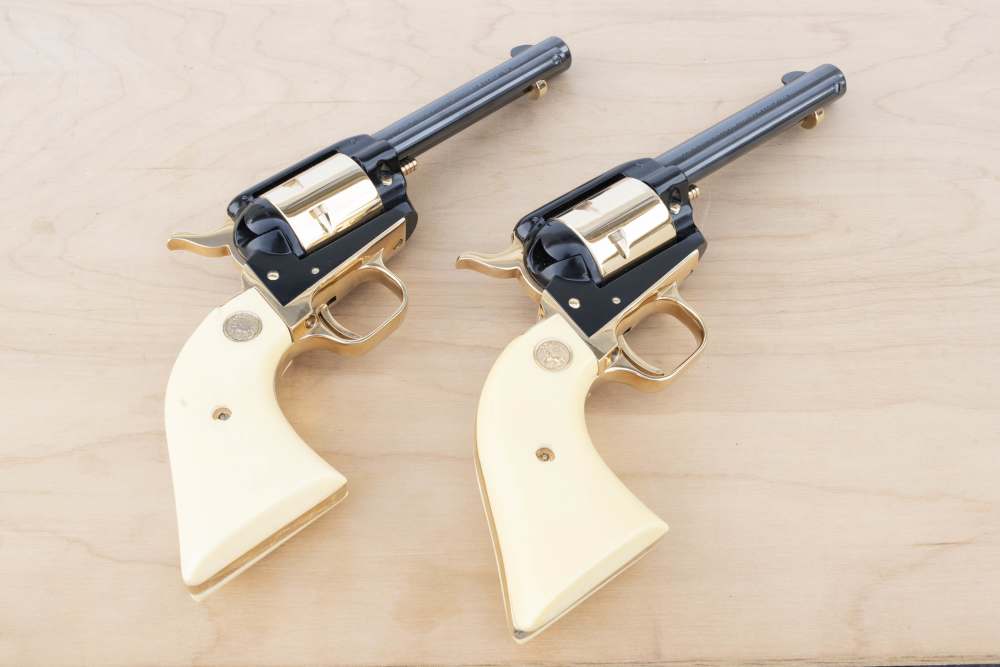 Colt Frontier Scout Single Action Alamo - Matched Pair - Penny Start!-img-4