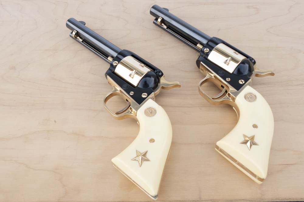 Colt Frontier Scout Single Action Alamo - Matched Pair - Penny Start!-img-3