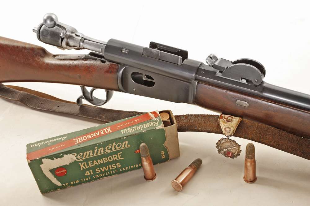 ANTIQUE SWISS VETTERLI MODEL 1878 10.4x38/41 RF CAL, EXCELLENT. NO FFL.-img-2