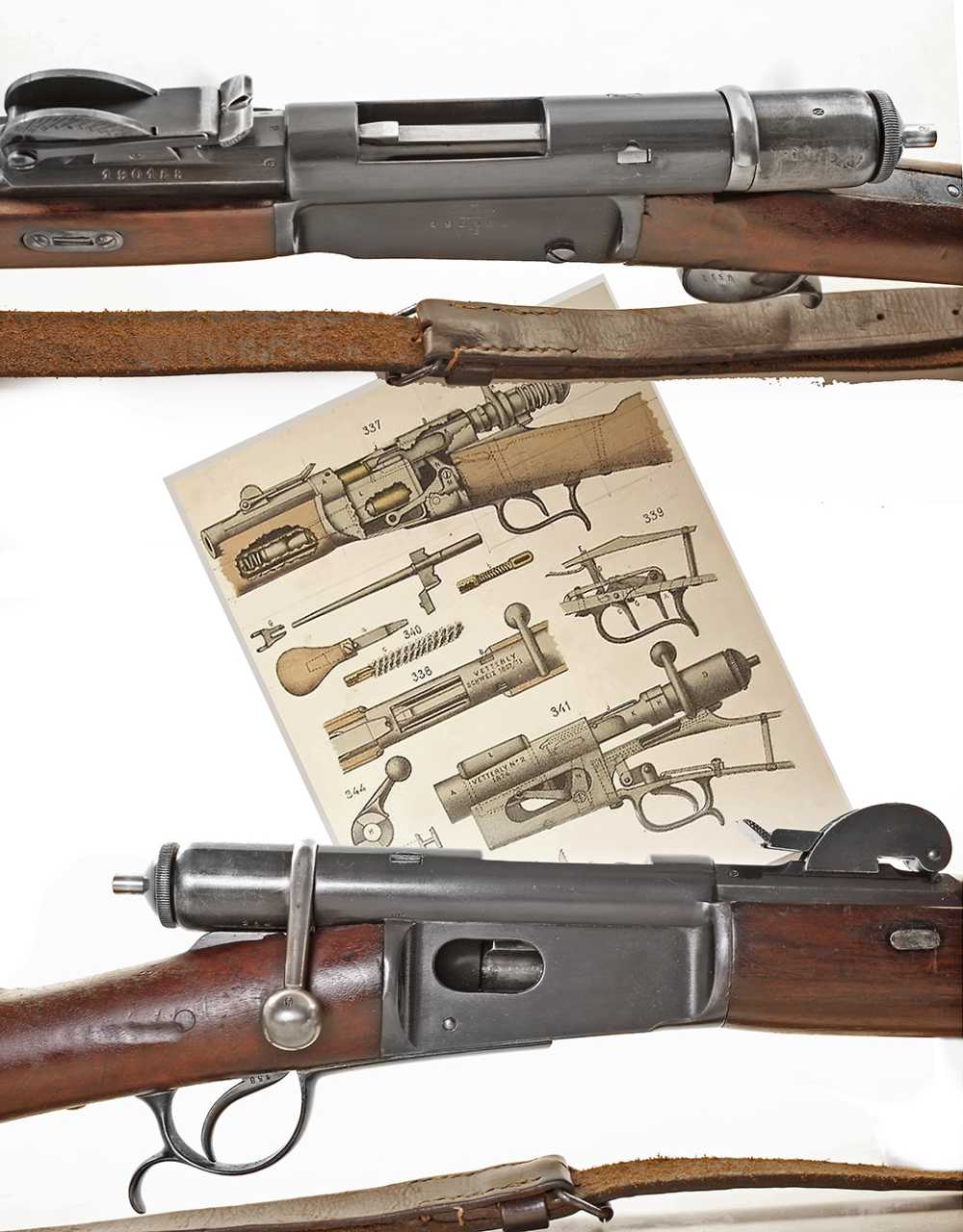 ANTIQUE SWISS VETTERLI MODEL 1878 10.4x38/41 RF CAL, EXCELLENT. NO FFL.-img-1
