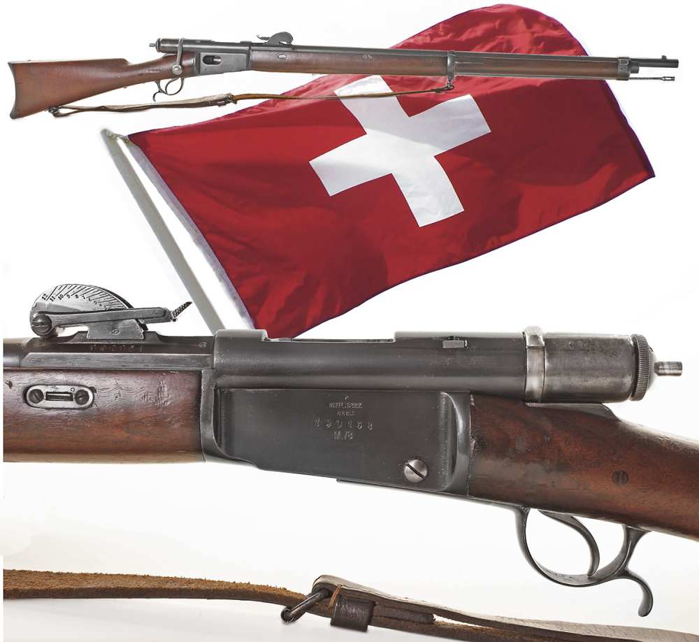 ANTIQUE SWISS VETTERLI MODEL 1878 10.4x38/41 RF CAL, EXCELLENT. NO FFL.-img-0
