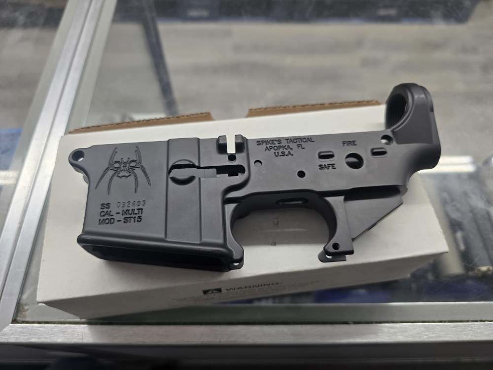 SPIKES TACTICAL BLUE LINE LOWER RECEIVER -img-1