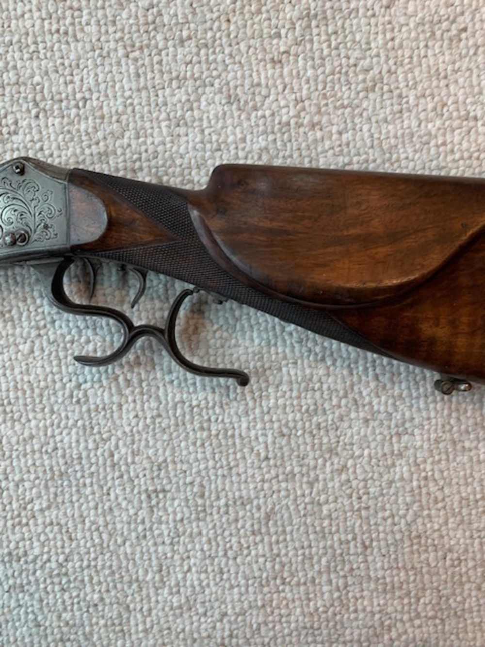 Schuetzen Target Rifle Beautiful Wood & Metal-img-10