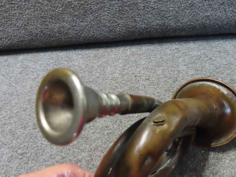 WWI US ARMY ISSUE BUGLE DATED APRIL 11, 1917, PHILADELPHIA DEPOT-img-9