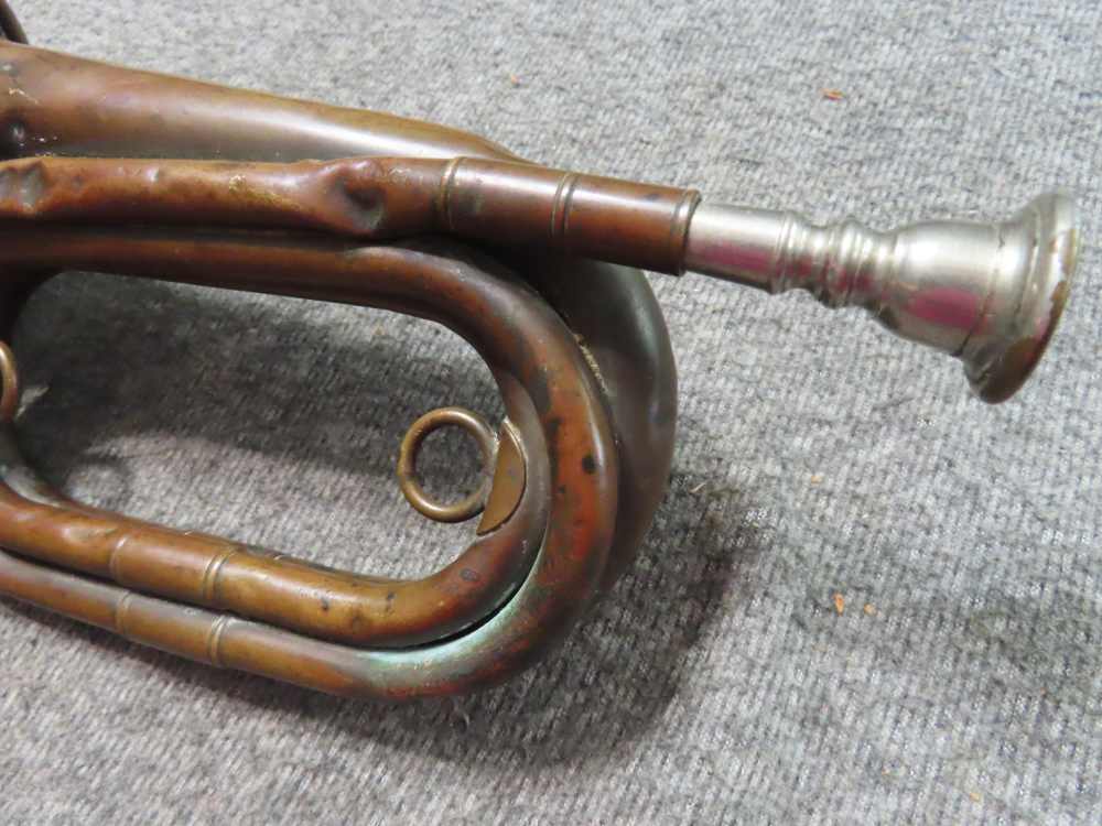 WWI US ARMY ISSUE BUGLE DATED APRIL 11, 1917, PHILADELPHIA DEPOT-img-7