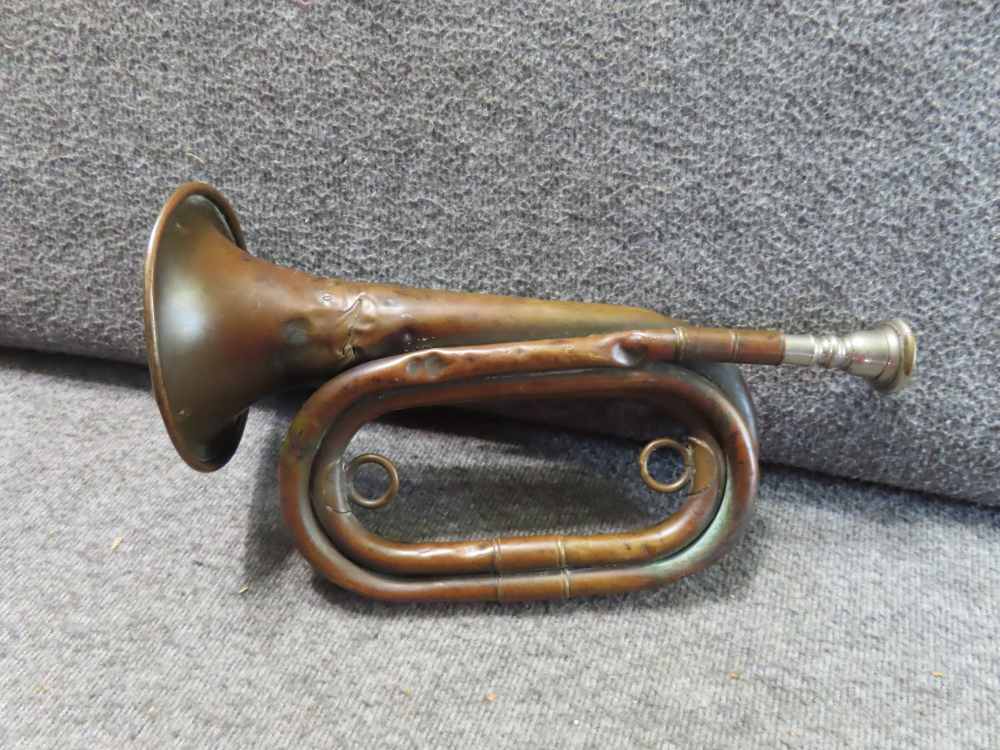 WWI US ARMY ISSUE BUGLE DATED APRIL 11, 1917, PHILADELPHIA DEPOT-img-10