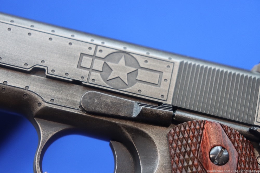 Auto Ordnance Model 1911A1 Pistol VICTORY GIRLS Engraved 1911 A1 45ACP WW2 -img-22