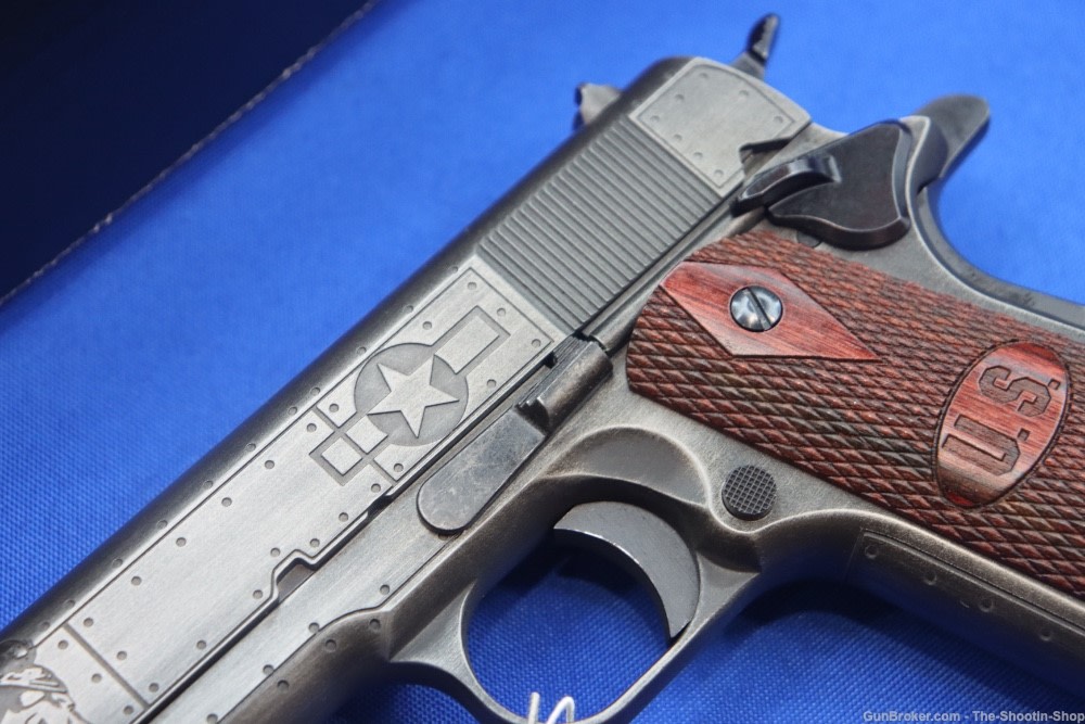 Auto Ordnance Model 1911A1 Pistol VICTORY GIRLS Engraved 1911 A1 45ACP WW2 -img-4
