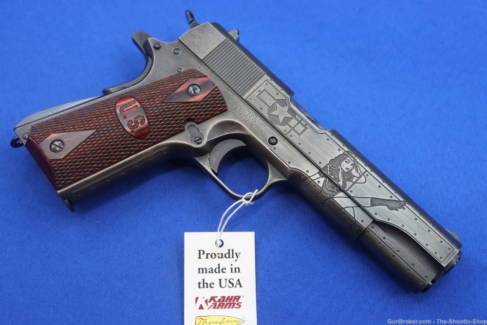 Auto Ordnance Model 1911A1 Pistol VICTORY GIRLS Engraved 1911 A1 45ACP WW2 -img-28