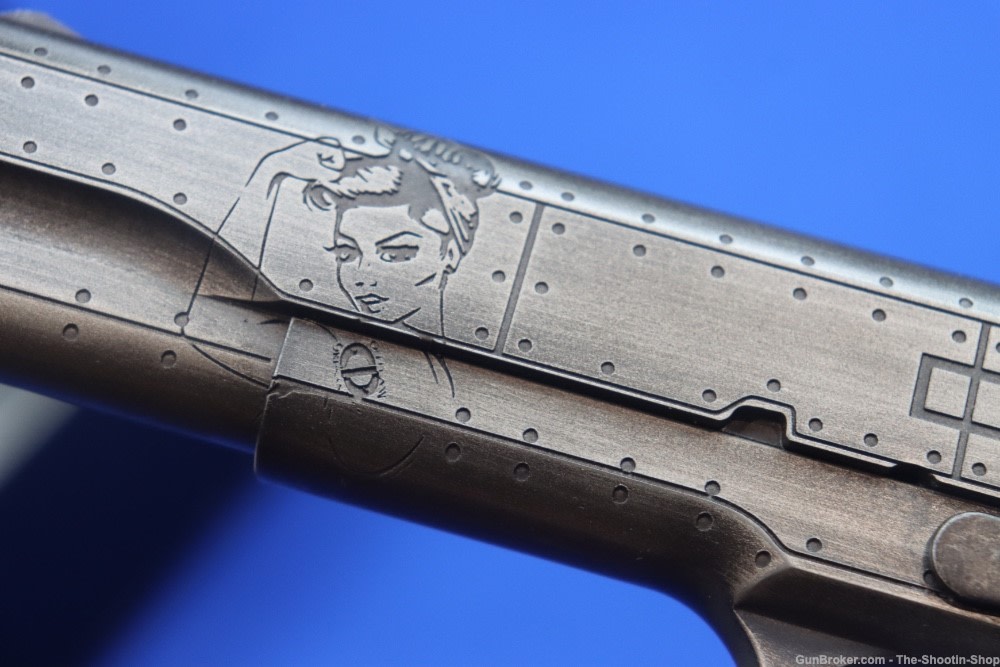 Auto Ordnance Model 1911A1 Pistol VICTORY GIRLS Engraved 1911 A1 45ACP WW2 -img-21