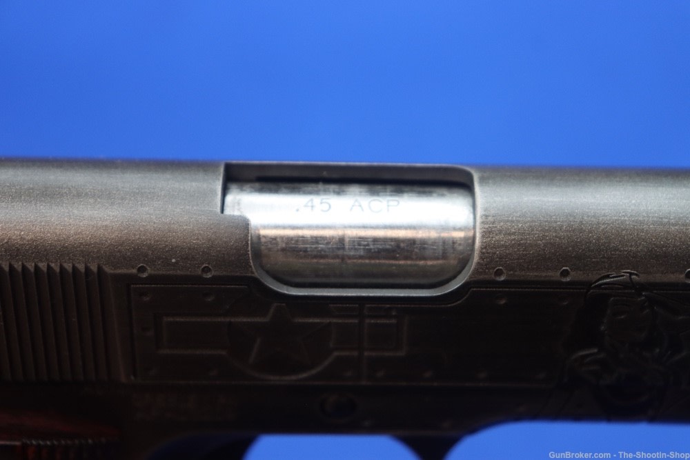 Auto Ordnance Model 1911A1 Pistol VICTORY GIRLS Engraved 1911 A1 45ACP WW2 -img-17