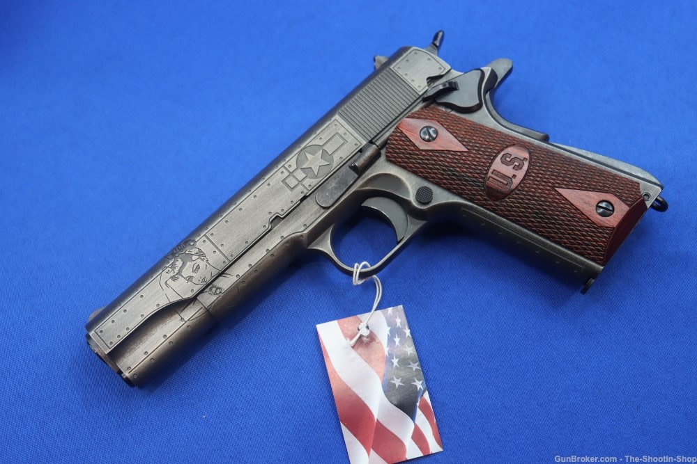 Auto Ordnance Model 1911A1 Pistol VICTORY GIRLS Engraved 1911 A1 45ACP WW2 -img-27