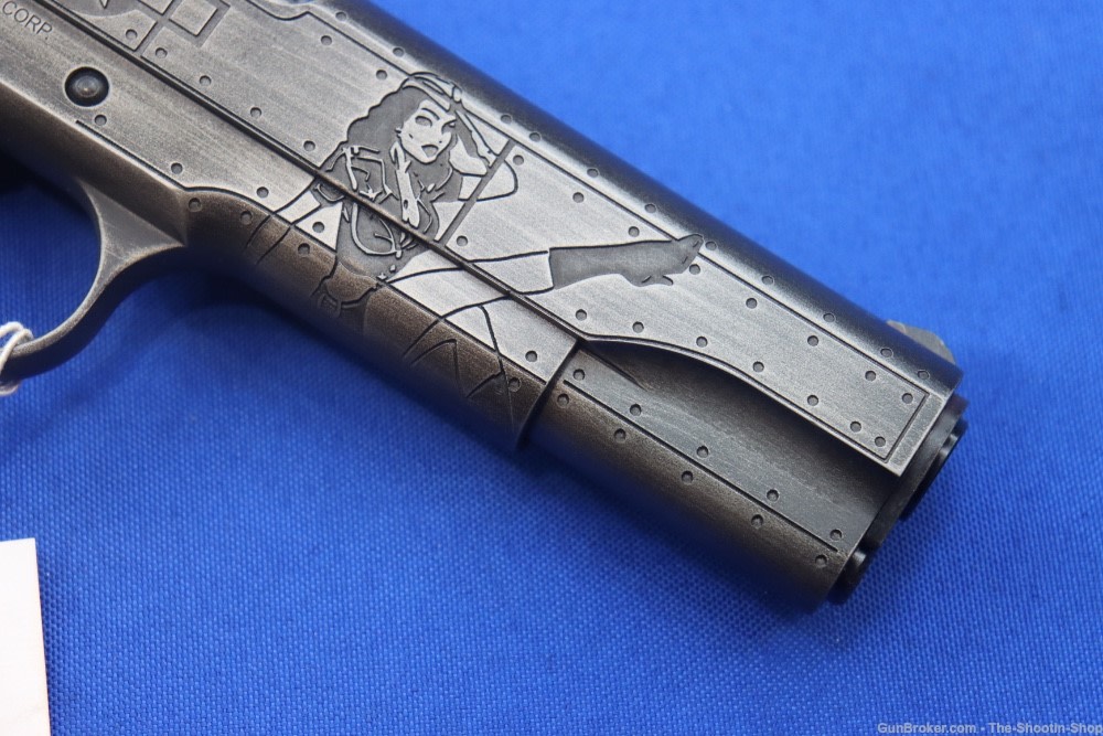 Auto Ordnance Model 1911A1 Pistol VICTORY GIRLS Engraved 1911 A1 45ACP WW2 -img-8