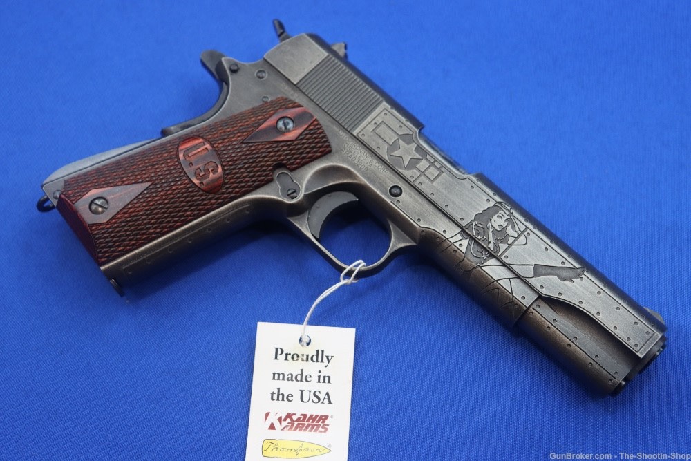 Auto Ordnance Model 1911A1 Pistol VICTORY GIRLS Engraved 1911 A1 45ACP WW2 -img-7