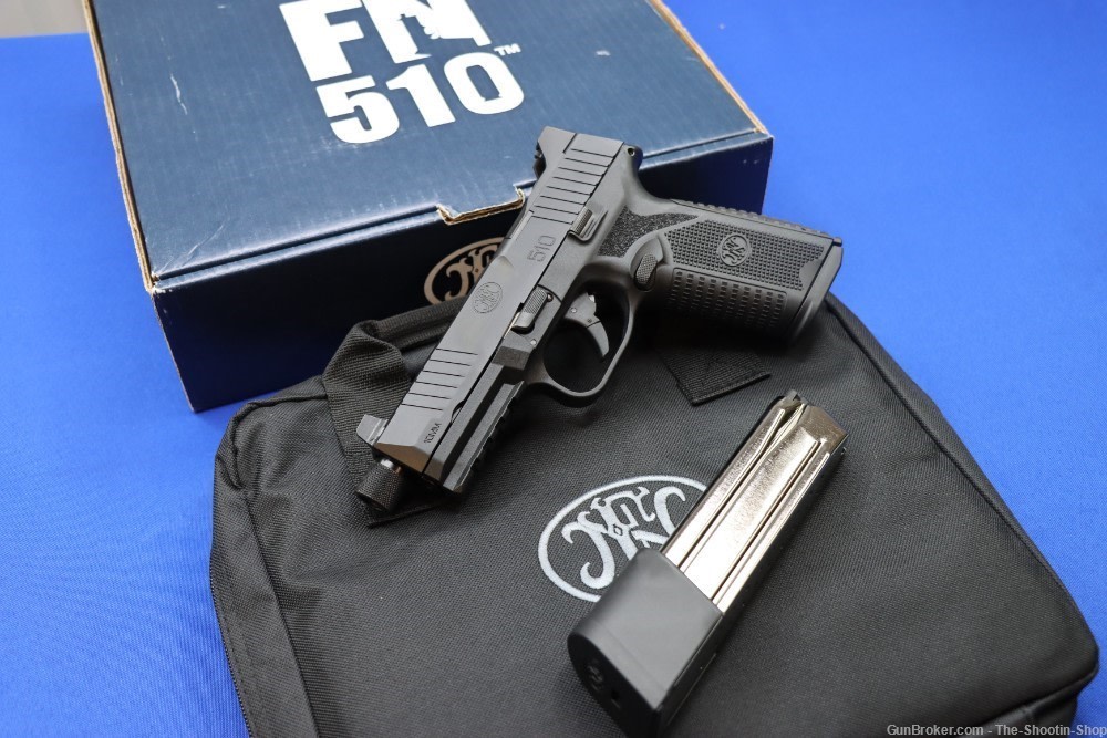 FN Model 510 Tactical Pistol 10MM Suppressor Ready Threaded 22RD OR FN510T-img-0