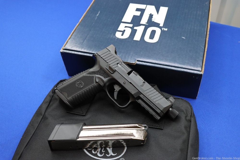 FN Model 510 Tactical Pistol 10MM Suppressor Ready Threaded 22RD OR FN510T-img-1