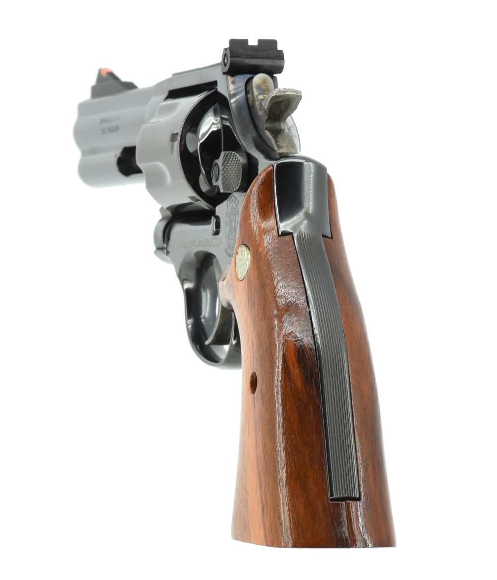 Smith & Wesson 586 357mag 4-in Texas Lawman 1986 Clint Peoples Presentation-img-6