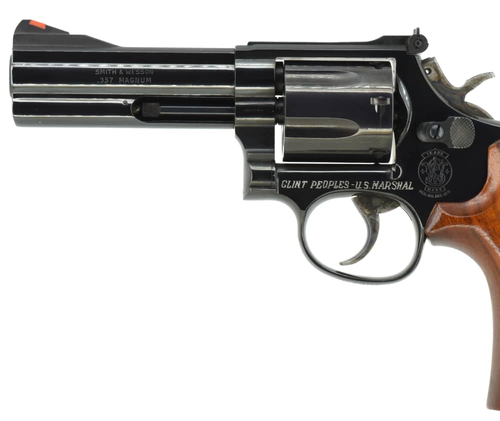 Smith & Wesson 586 357mag 4-in Texas Lawman 1986 Clint Peoples Presentation-img-15