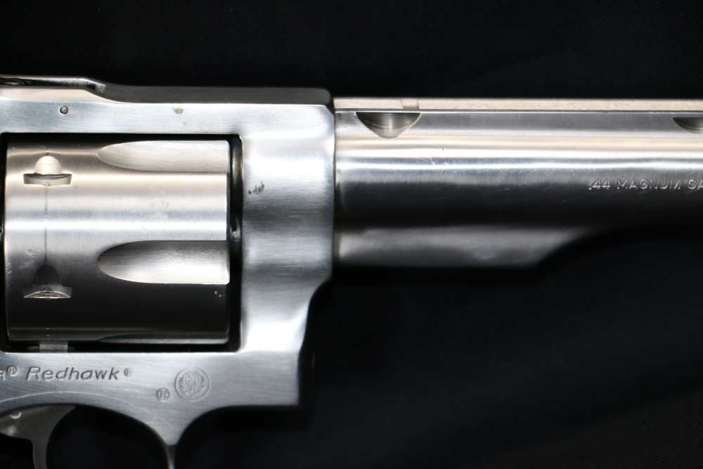 USED! Ruger Redhawk 44 Rem Mag 6.5" Stainless Steel  with Polymer Grips -img-9