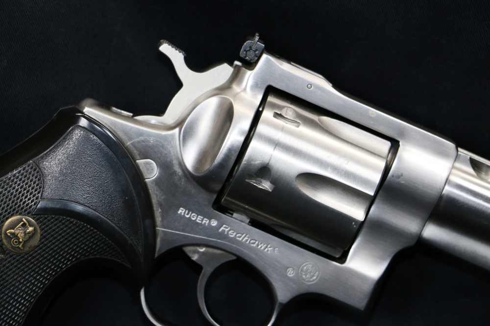 USED! Ruger Redhawk 44 Rem Mag 6.5" Stainless Steel  with Polymer Grips -img-7
