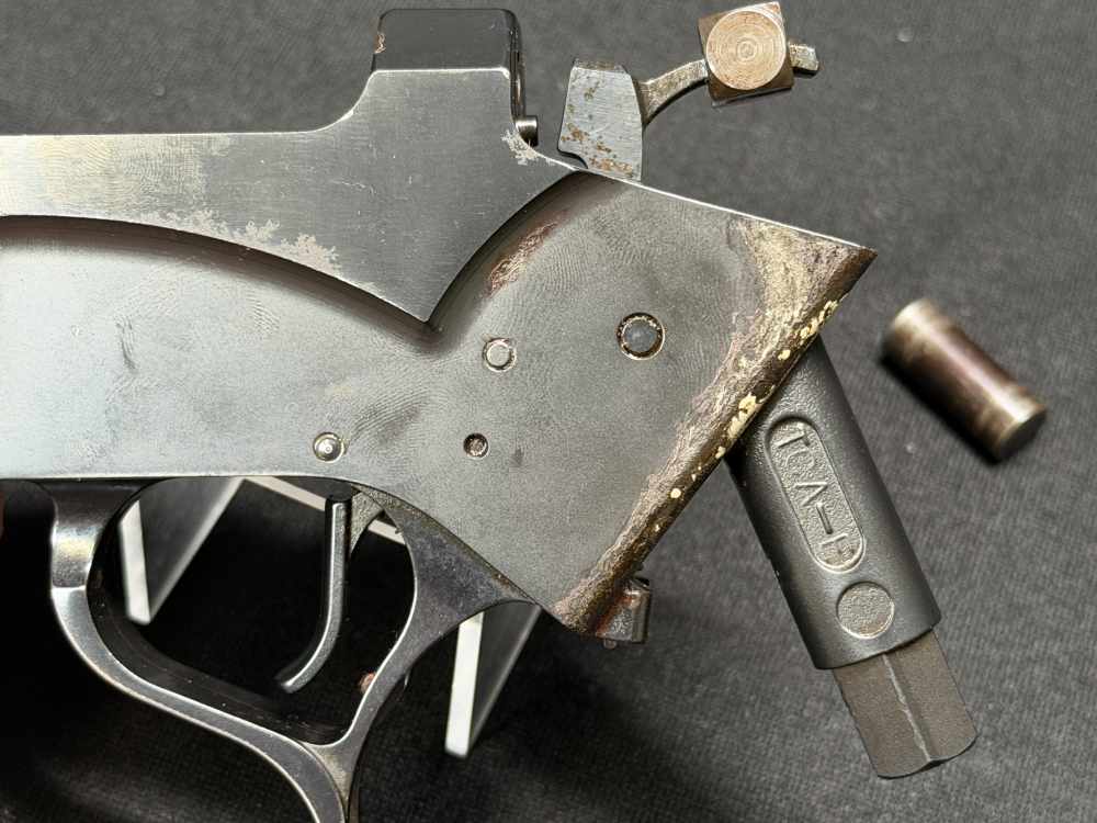 Thompson Center Encore Rifle/Pistol Frame Blued w/ Hinge Pin & Internals-img-14