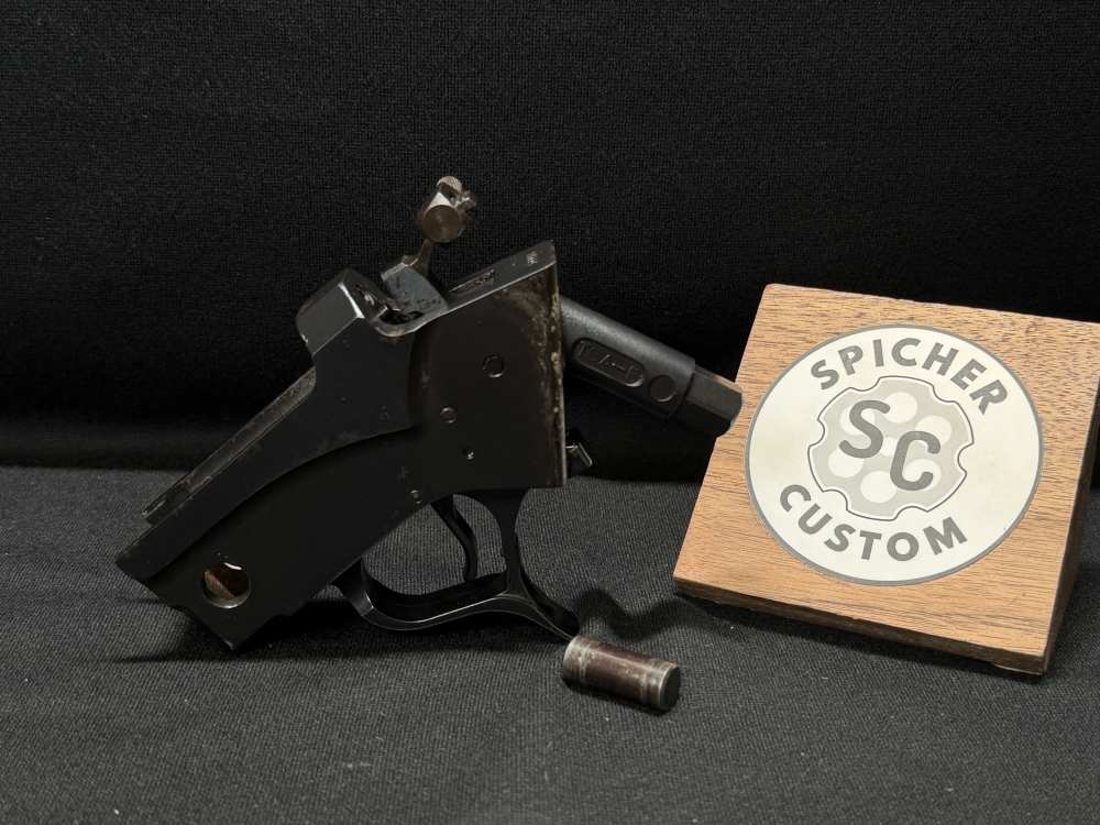 Thompson Center Encore Rifle/Pistol Frame Blued w/ Hinge Pin & Internals-img-1