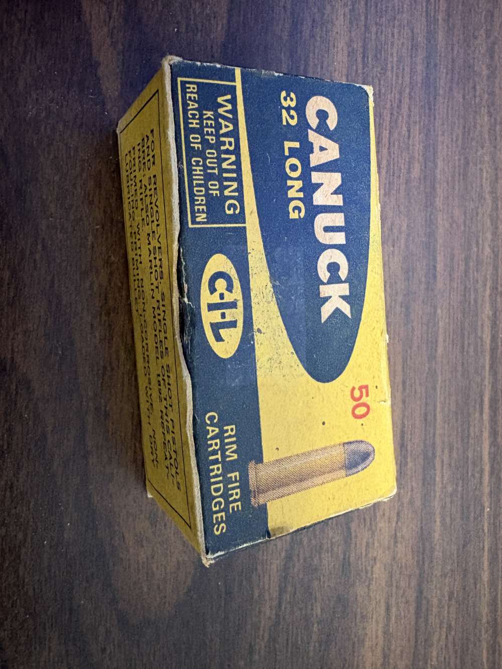 32 Rimfire long Canuck .32 Rim Fire 50 Rounds RF-img-0