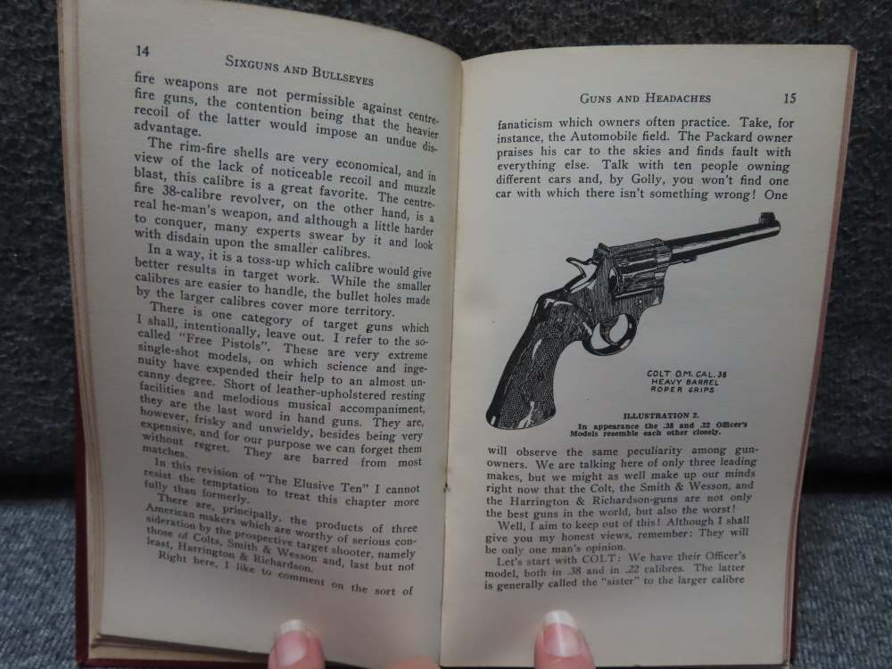2 BOOKS-SIXGUNS AND BULLSEYES AND TEXTBOOK OF AUTOMATIC PISTOLS-img-8