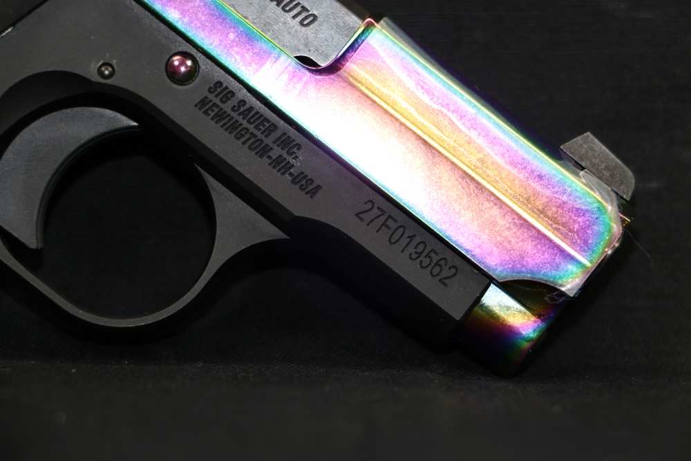 NEW! Sig Sauer P238 Rainbow Titanium .380ACP 2.7" 6-rounds -img-9