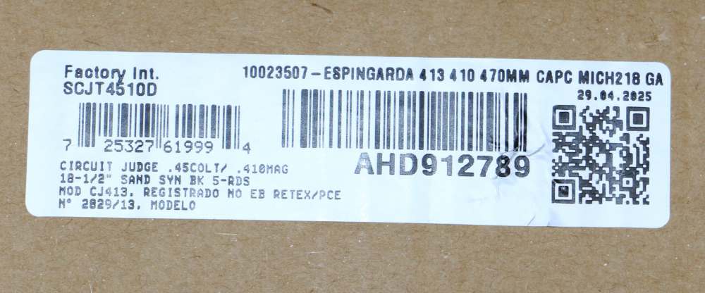 NEW! Rossi Circuit Judge 45 LC / 410 GA DA/SA 18.50" 5rd SCJT4510D-img-38
