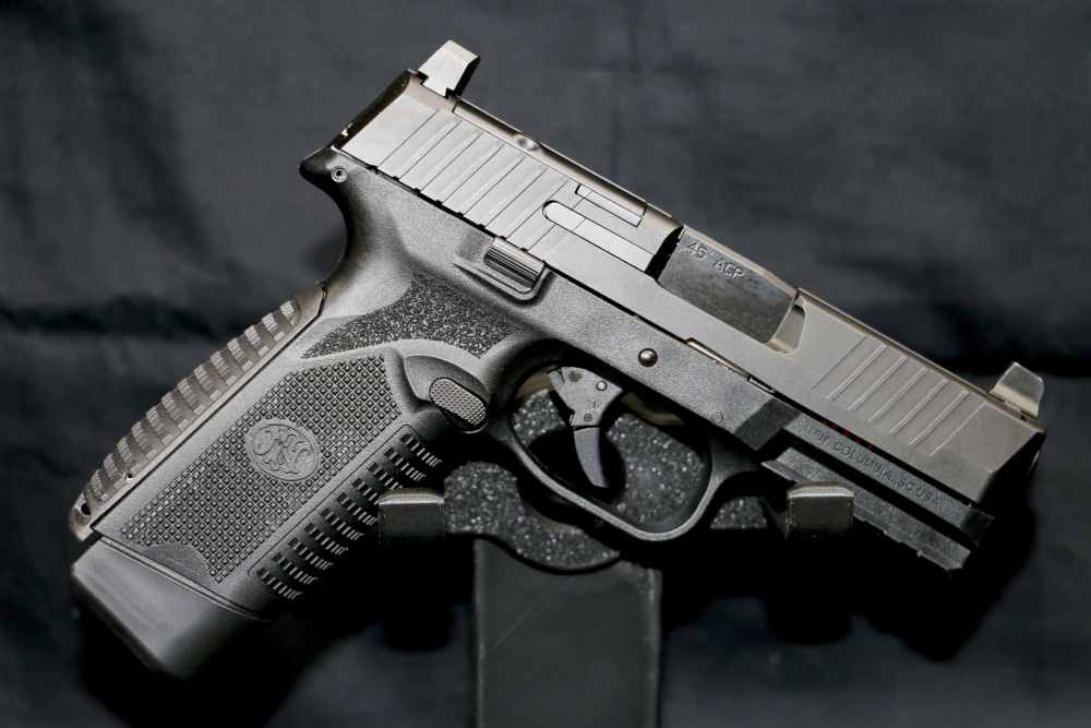 NEW! FNH 545 MRD 45ACP 4.1" 2-15rd Pistol Black 66-101387-img-7