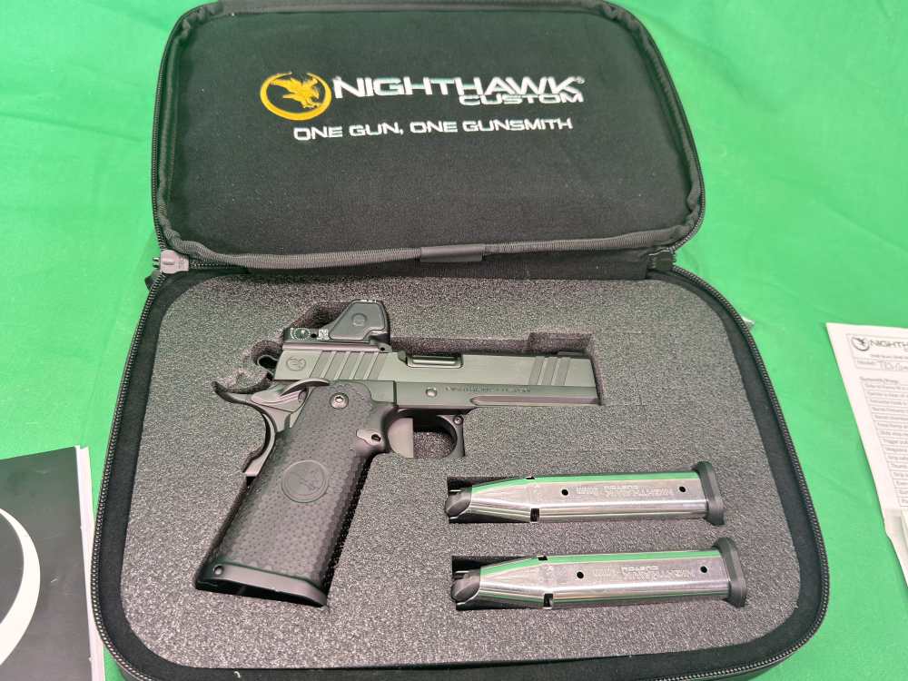 Nighthawk Custom TRS Commander Polished DLC Fluted RMR HD 9mm LNIB 2011-img-20