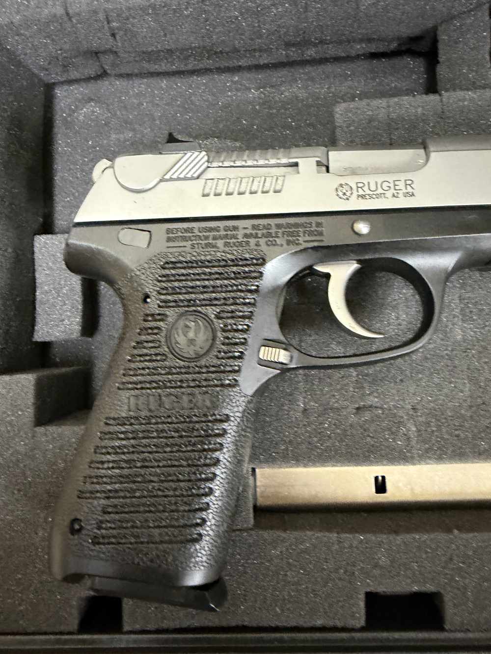Ruger P95, 9mm, 3.9”, Plano  Case, No Reserve!-img-1